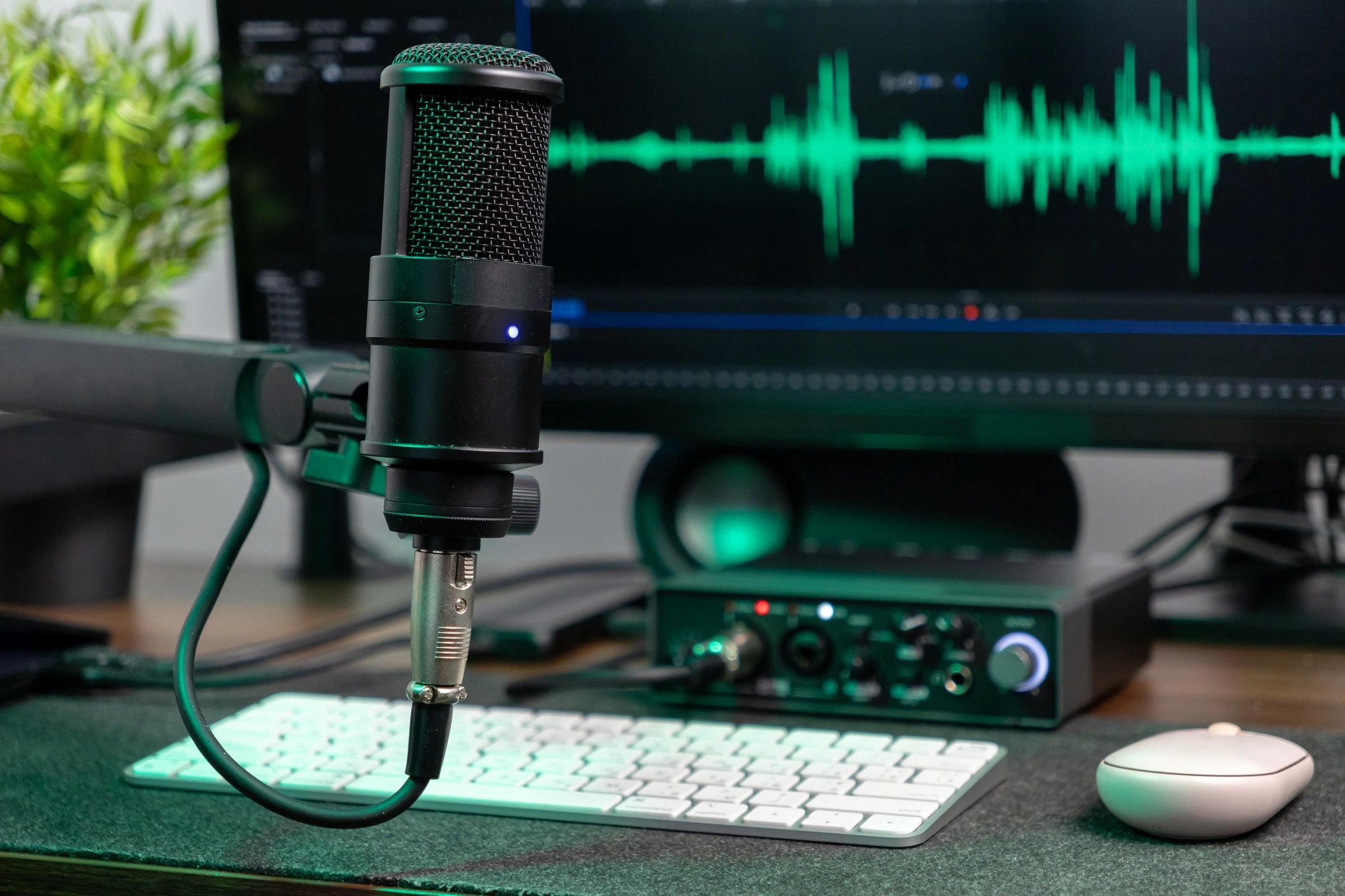 modern recording studio